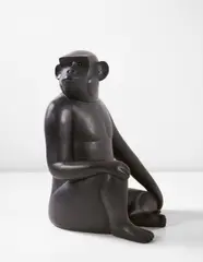François-Xavier Lalanne, “Singe Avise (Grand)", circa 2005, Patinated bronze
