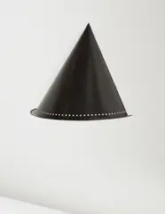 Fireplace hood by Jean Royere, circa 1950, Painted and perforated steel, sold Jun 2013