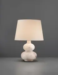 "Calabash" table lamp by Alberto Giacometti, circa 1937, Alabaster, sold Jun 2013