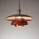 Poul Henningsen, Early large ceiling light, type PH 6/5 shades