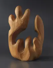 Alexandre Noll, Untitled, circa 1970, Elm