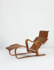 "Long Chair" by Marcel Breuer, circa 1935, Bent birch plywood, offered Jun 2013