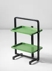 André Groult, Folding serving table, circa 1924, Painted wood
