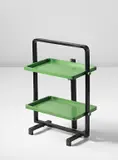 André Groult, Folding serving table, circa 1924, Painted wood