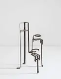 Pierre Chareau, Jardinière, model no. PF 35, circa 1923, Painted wrought iron