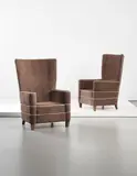 Guglielmo Ulrich, Pair of highback armchairs