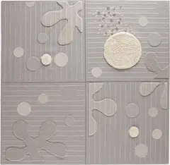 Unique "Ode to Svensk Tenn" rug by Mindel Shelton & Associates, 2010, Wool, sold Dec 2013