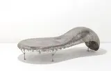 Johnny Swing, "Quarter Lounge," 2011, Welded U.S. quarters, stainless steel