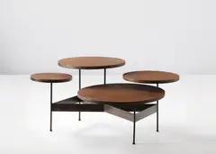 Tom Dixon, Unique table, circa 1988, Patinated steel