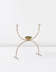 Robert Wilson, Rare “Zeus Chair", circa 1994, Bronze, stone