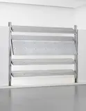 Jean Prouvé, Sun shutter, from the Union Aéromaritime de Transport, Conakry, 1957, Aluminum sheet, aluminum, steel