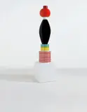 “Menta” totem by Ettore Sottsass, circa 1985, Glazed earthenware, sold Dec 2013