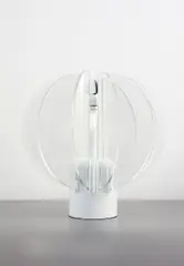 Gae Aulenti, “King Sun” table lamp, model no. 4045/5, circa 1967, Enameled metal, acrylic