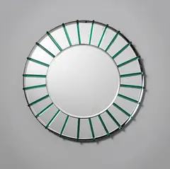 Mirror by Max Ingrand, circa 1956, Mirrored glass, glass, sold Dec 2013