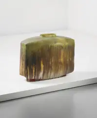 Marcello Fantoni, Large vessel, 1950s, Glazed earthenware