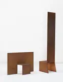 Forrest Myers, "King and Queen", 2006, COR-TEN weathering steel
