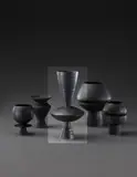 Hans Coper, "Digswell" composite form with flattened central volume