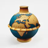 "La Mie Terre" vase, model no. 1175 by Gio Ponti, circa 1928, Glazed earthenware, sold Dec 2013