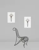 André Dubreuil, Pair of "Soleil" wall appliques