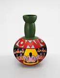 Ken Price, "Club Atomica" vase, circa 1986, Ceramic, acrylic