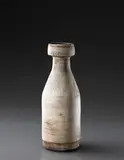 Large bottle by Hans Coper, circa 1958, Stoneware, layered white porcelain slips and engobes over a body with textured and incised linear designs, the interior , offered Dec 2013