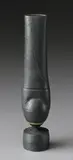 Black "Cycladic" pot by Hans Coper, circa 1974, Stoneware, black glaze, sold Dec 2013