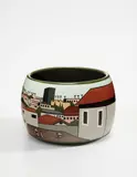 Ken Price, Bowl, from the "Cityscape" series