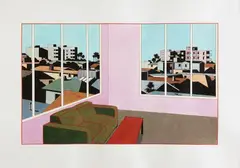 Ken Price, Untitled, 1991, Watercolor, ink and colored pencil on Arches paper