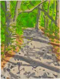 Alex Katz, The Path (Central Park), 2006, oil on board