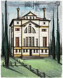 Bernard Buffet, La Malcontenta, bord de la Brenta, environs de Venise, 1990, oil on canvas