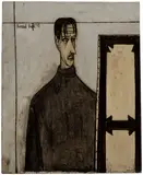 Bernard Buffet, Autoportrait, 1949, oil on canvas