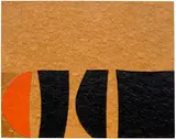 Alberto Burri, Cellotex, 1980, acrylic and Vinavil on Cellotex