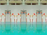Mária Švarbová, Ball Movement from Pool 2020, 2020, archival pigment print, mounted
