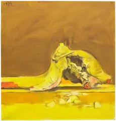 Graham Sutherland, Wavelike Form, 1973, oil on canvas