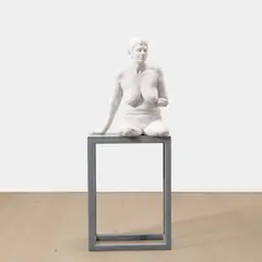 Marc Quinn, Alexandra Westmoquette, 2000, marble and metal table