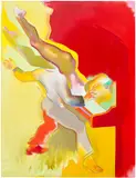 Allen Jones, Swing Low, 1993, oil on canvas