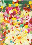 Damien Hirst, Hidden Gardens - HG287 - Irresistible Hidden Garden, 2025, oil on canvas