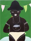 Asuka Anastacia Ogawa, Gone Fishing, 2018, acrylic on canvas