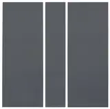 Alan Charlton, Painting in three parts, 1990, acrylic on canvas, in 3 parts