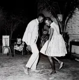 Malick Sidibé, Nuit de Noël (Happy-Club), 1963, gelatin silver print, mounted