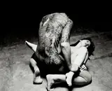 Tokyo Comedy by Nobuyoshi Araki, 1997, gelatin silver print, mounted, sold Apr 2026