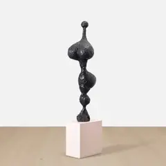 Rebecca Warren, Fascia V, 2012, bronze and painted MDF plinth