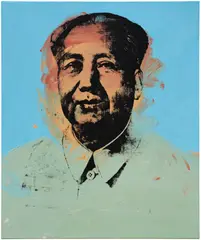 Andy Warhol, Mao, 1973, acrylic and silkscreen ink on canvas
