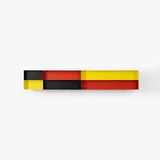 Donald Judd, Untitled, 1987, paint on aluminium