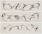 Brice Marden, Three Works: (i) Nevisian Story 17/Garden 1 ; (ii) Nevisian Story 18/Garden 2 ; (iii) Nevisian Story 19/Garden 3
