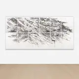 Julie Mehretu, Auguries, 2010, colour aquatint with Spit Bite on paper, in 12 parts