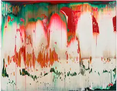Gerhard Richter, Fuji (839-13), 1996, oil on Alucobond
