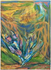 Sarah Cunningham, Mother Wound, 2022, oil on linen