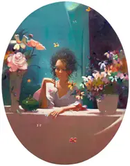 Lisa Yuskavage, Easter, 2004, oil on linen