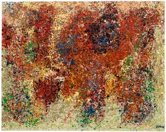 Asger Jorn, The Blossom of Blonderboss, 1961, oil on canvas